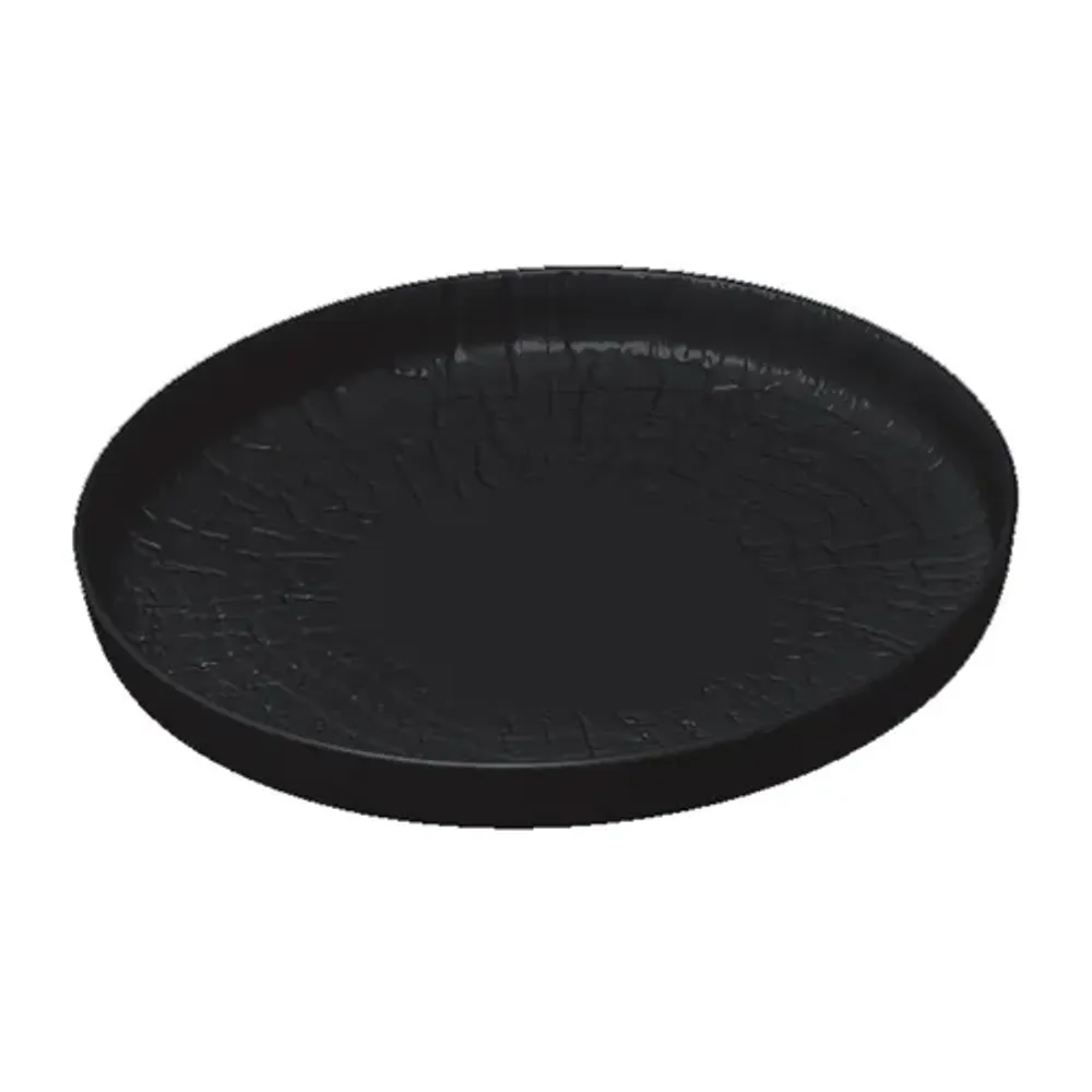 Тарелка с бортом d 23 см h3 см Black Raw Wood P.L. Proff Cuisine [6]