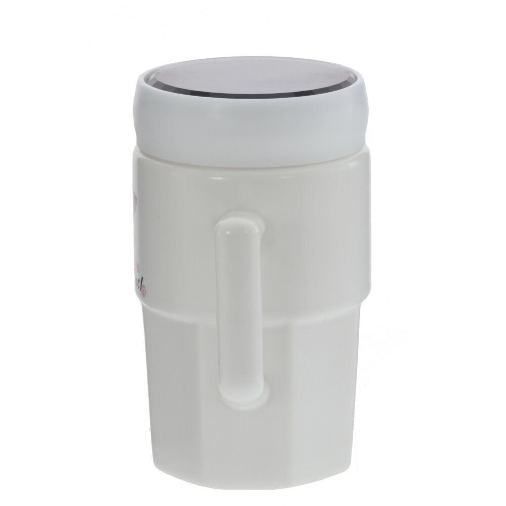 GAEM Кружка с крышкой, 390 мл, L10,5 W8 H13 см