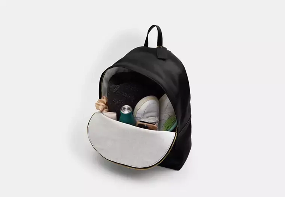 COACH Рюкзак Kisslock Frame Moderna, черный