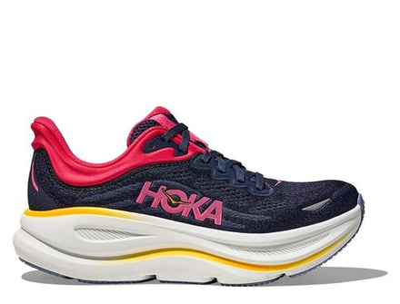 Кроссовки для бега женские Hoka Bondi 9 W Сине-Розовые
