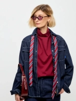 Футболка дизайнерская с цельнокроеным воротником