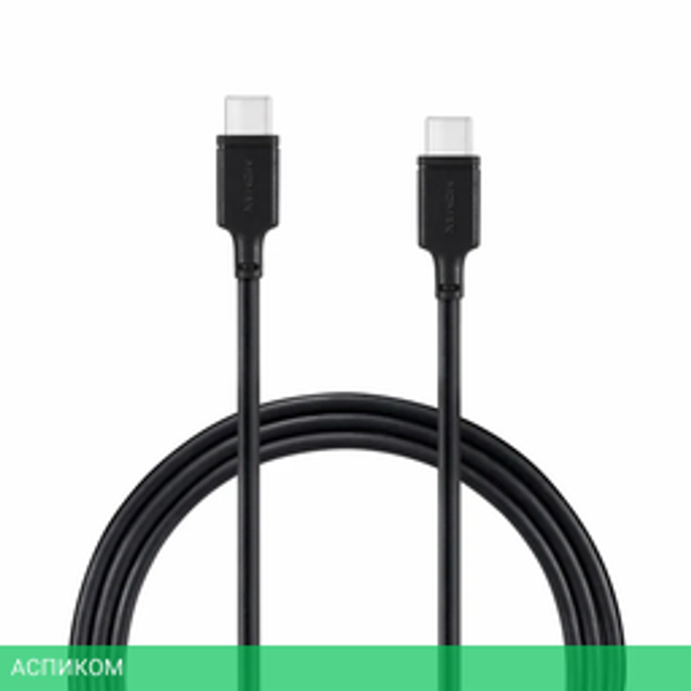 Кабель Momax Zero DC16D USB-C/USB-C 1м Black