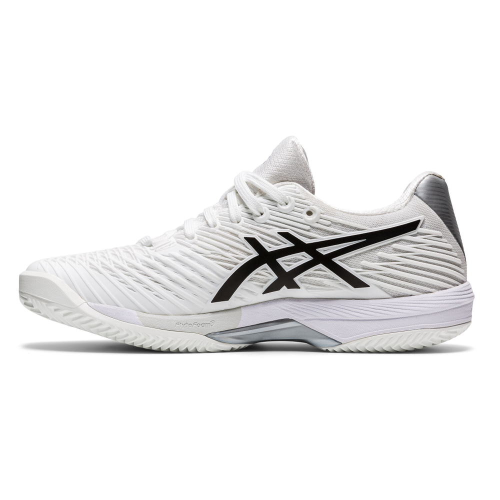Женские теннисные кроссовки ASICS Solution Speed FF 2 Clay Court Shoe Women - White, Black