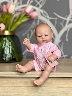 Кукла Berbesa виниловая 27см Recien Nacido  (2511K3)