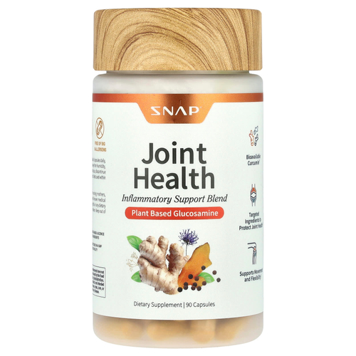Snap Supplements, Здоровье суставов, 90 капсул