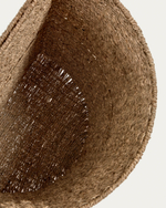 Nazaria Набор из 2-х корзин из веревки из натурального волокна с натуральной отделкой