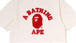 A Bathing Ape Bathing Ape Ss26 Short Sleeved Dresses айвори