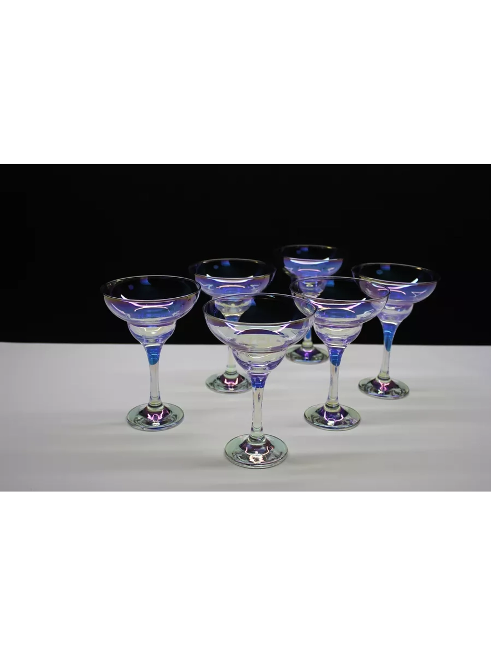 Бокалы для вина "Радужная коллекция" 6 шт