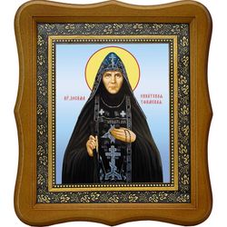 Зосима (Эннатская) Уфимская преподобная. Икона на холсте.