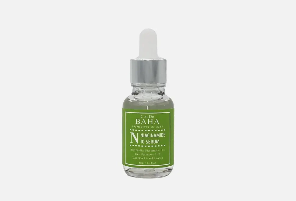 COS DE BAHA Противовоспалительная сыворотка для жирной кожи NIACINAMIDE 10 SERUM (N) (30 мл)