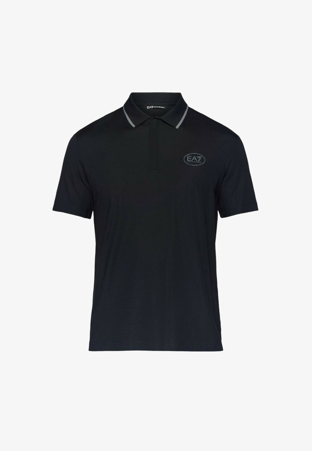 EA7 Emporio Armani Футболка-поло - Чёрный