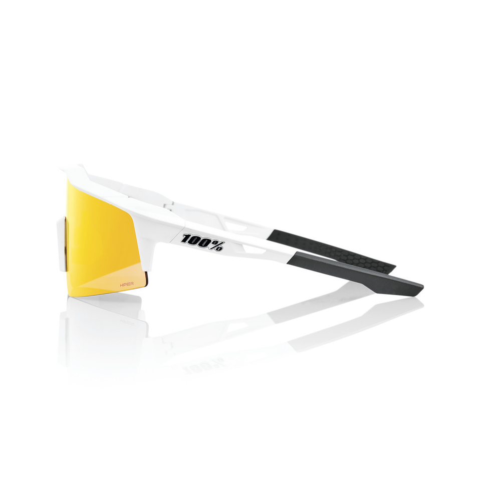 Спортивные очки с диоптриями 100% Speedcraft SL / Soft Tact Off White / HiPER Red Multilayer Mirror Lens