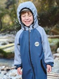 Комбинезон Колор блок Softshell демисезонный "Шторм"