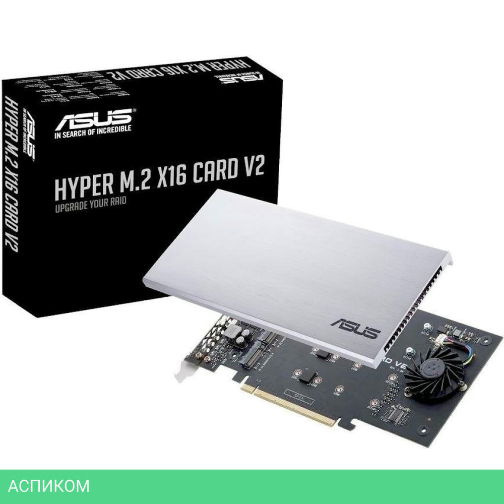 Плата расширения Asus HYPER M.2 X16 CARD V2