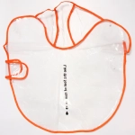 Дождевик для крупных пород собак «KOMFORT», прозрачный, р 3XL