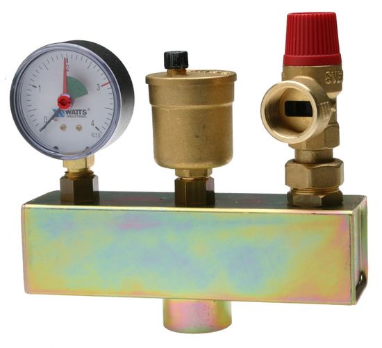 Группа безопасности котла Watts KSG 30 E (1", 3 бар, до 50 кВт) 10005198