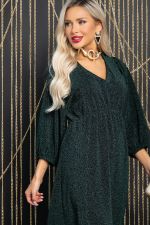 Платье Неповторимая (зеленое) П11786 LT Collection (Акция)