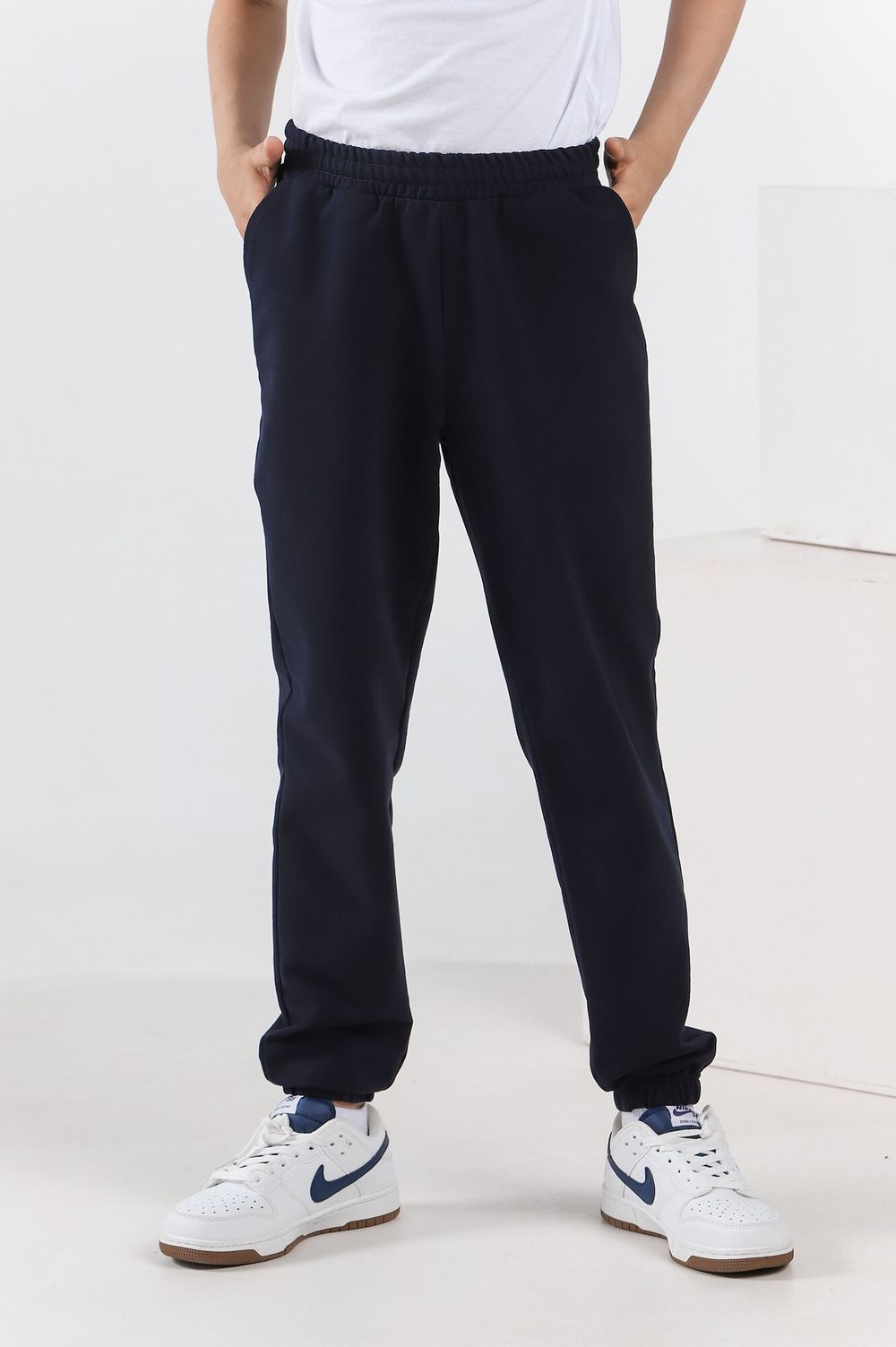 Брюки для мальчика Скул-2 Виотекс ТЁМНО-СИНИЙ