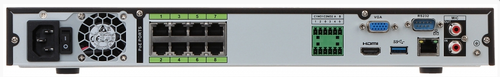 Dahua DHI-NVR5216-8P-I, IP видеорегистратор 16 канальный, 4К, 8 PoE