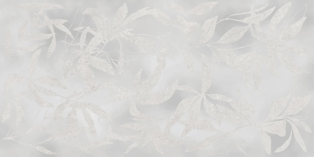 Vitra ArtWall Цветы Серый Матовый 60x120
