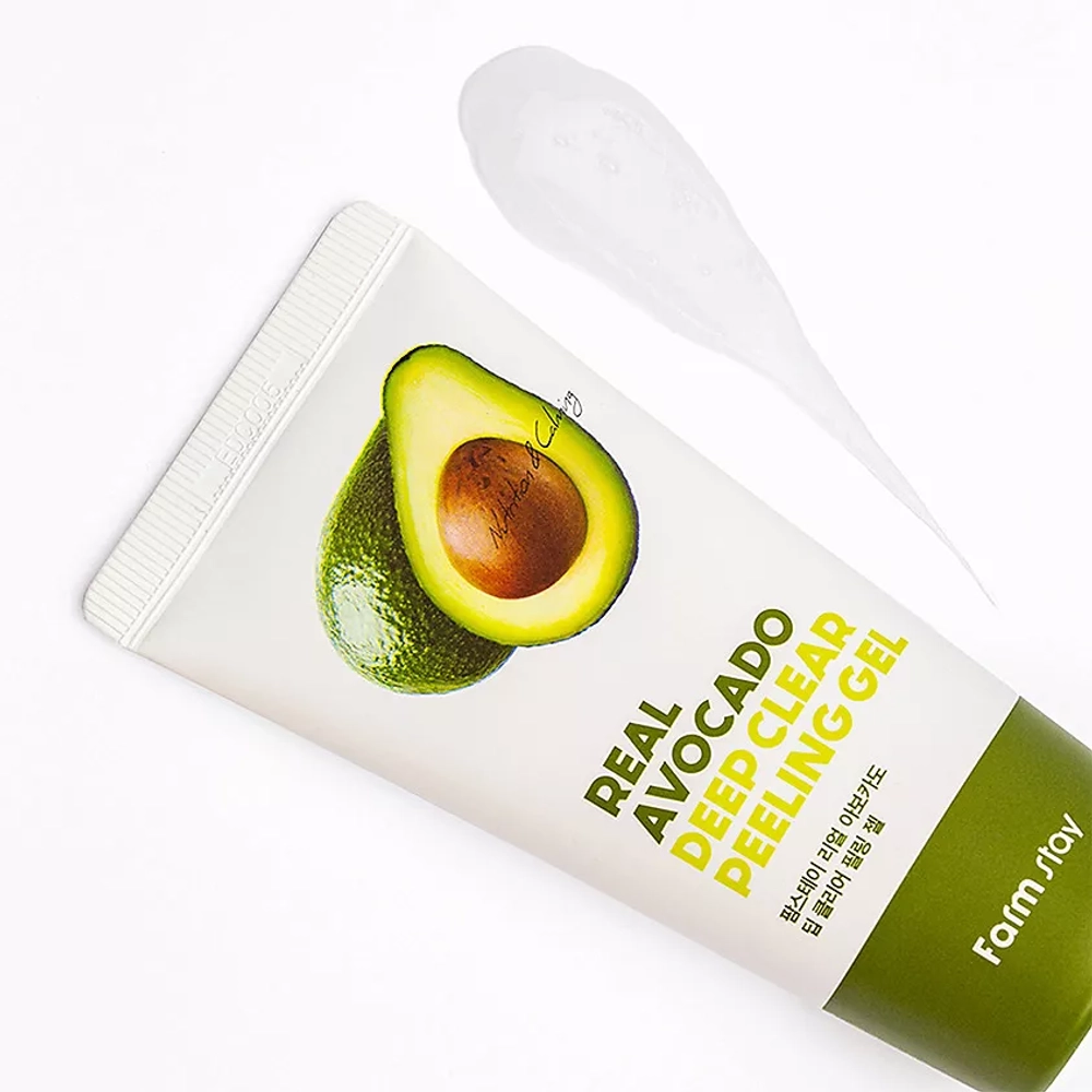 FS Real Avocado Deep Clear Peeling Gel, 100ml - Пилинг-гель с экстрактом авокадо
