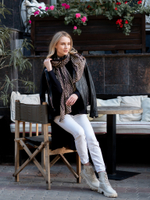 Легкий шарф-платок