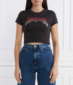 Футболка WASHED TJ ROCK Tommy Jeans - черный(DW0DW17528)