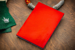 Заготовка накладок G10-8x100x150-Черно-Красные