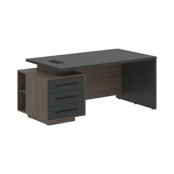 Стол руководителя с тумбой VCT 1890(L)  1800х900х750 VELION