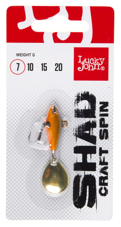 Тейл-спиннер Lucky John SHAD CRAFT SPIN 7г, цвет 016