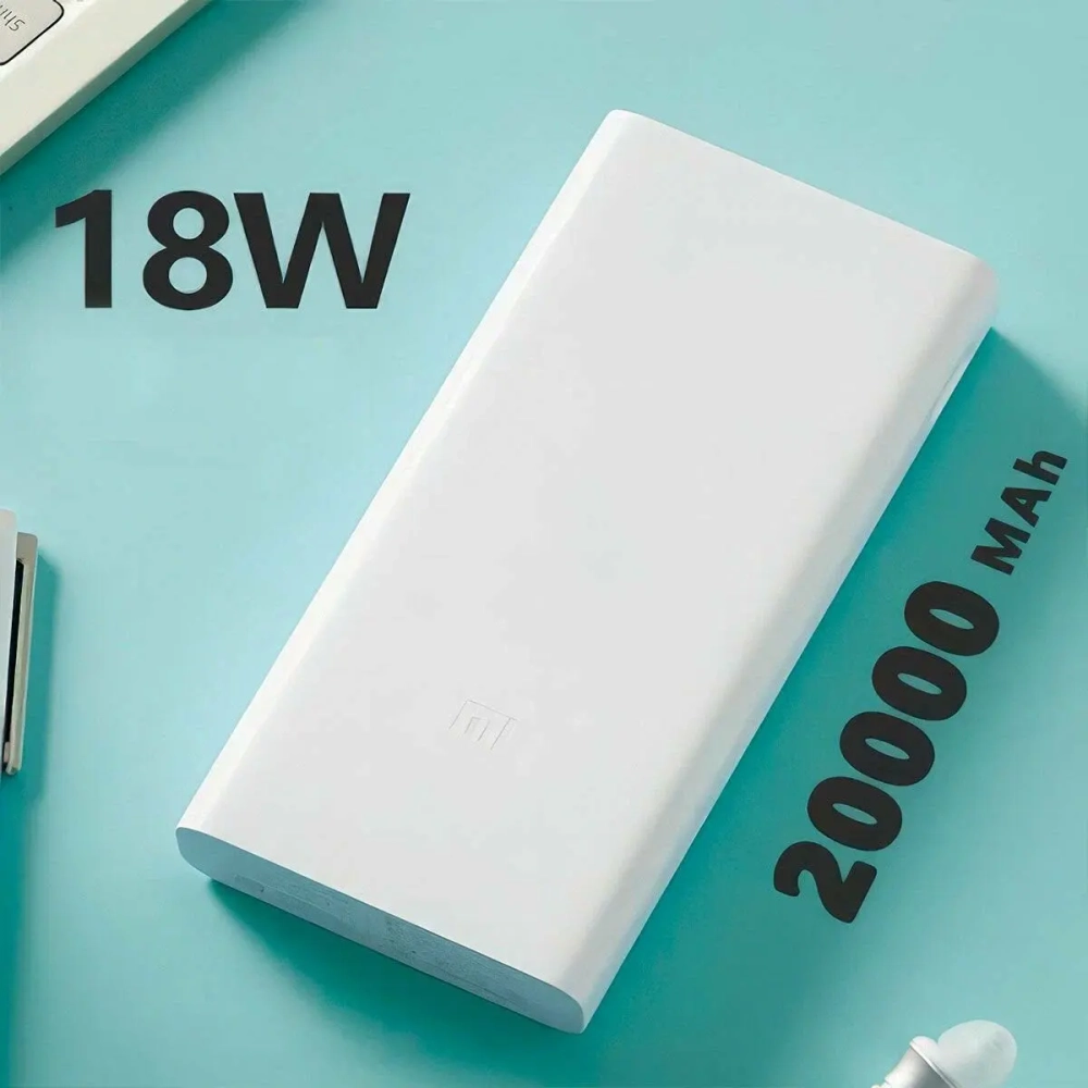 Внешний аккумулятор Xiaomi Power Bank 3 20 000mAh USB-C Quick Charge 3.0 Повербанк (powerbank)