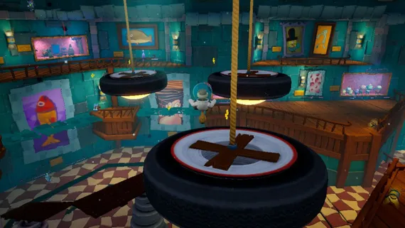 PS4 Губка Боб / SpongeBob SquarePants: Battle For Bikini Bottom Rehydrated Б/У CUSA-14909 (Русские субтитры)