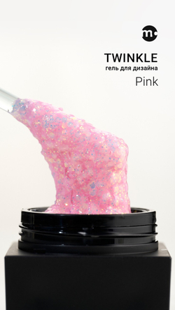 Гель Monami Twinkle Pink, 15г