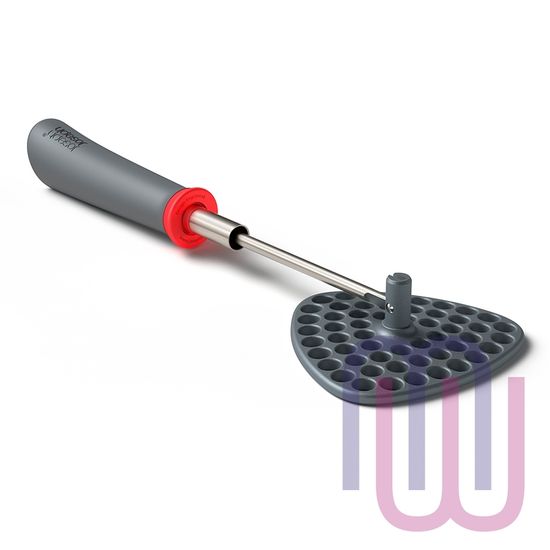 Толкушка с эргономичной складной ручкой Joseph Joseph Delta серая