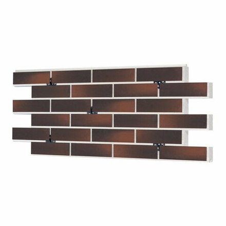 Клинкерная термопанель ППС Beryoza Ceramica Arta Терракотовый 1020х455 мм