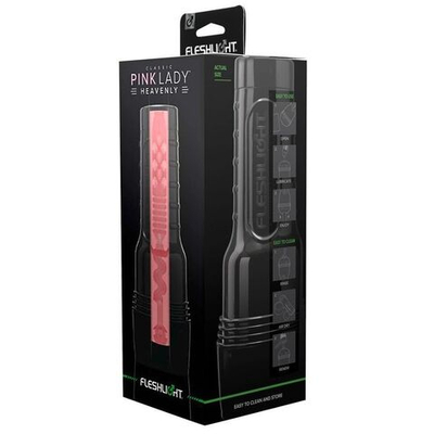 Мастурбатор-вагина Fleshlight - Pink Lady Heavenly (Цвет: розовый)