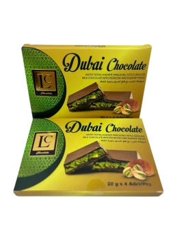 Дубайский шоколад с фисташковой и кадаифом ( 2уп по 80гр)