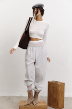 Джоггеры FIZRUK | Серый меланж