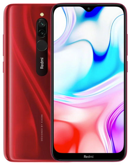 Xiaomi Redmi 8 4/64 ГБ, рубиново-красный