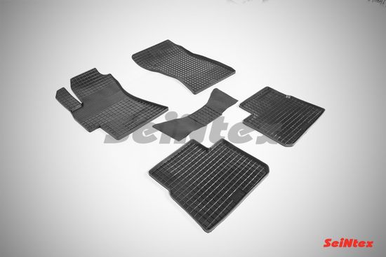 Резиновые коврики в салон Subaru Impreza (2007-2011) "Сетка"