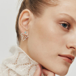 Серьги УЗОР с хризопразами