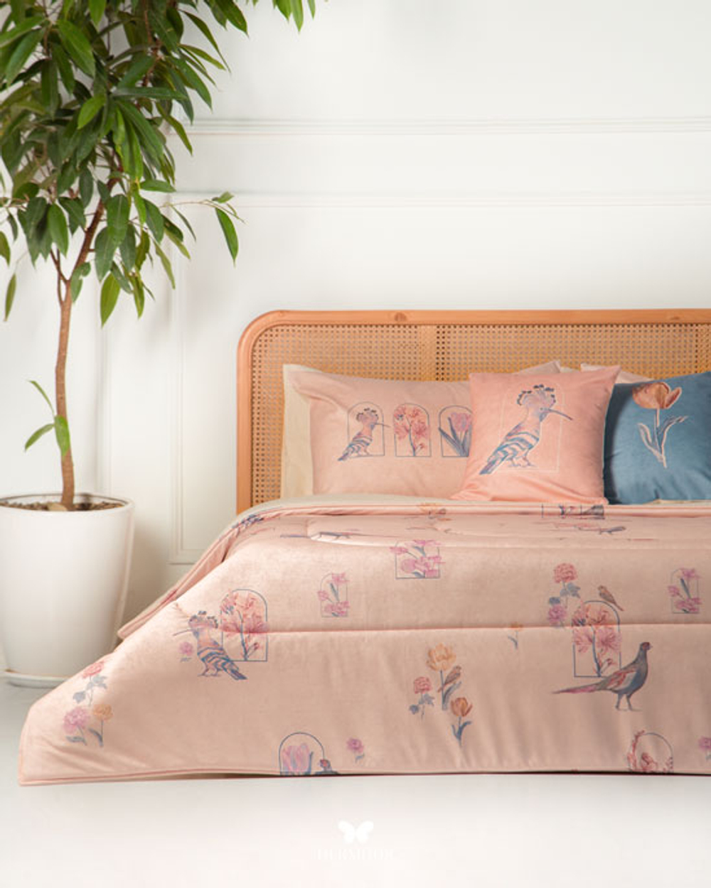 Комплект постельного белья двуспальный Eyvan Hermodr 8 предметов 130220282 Иран