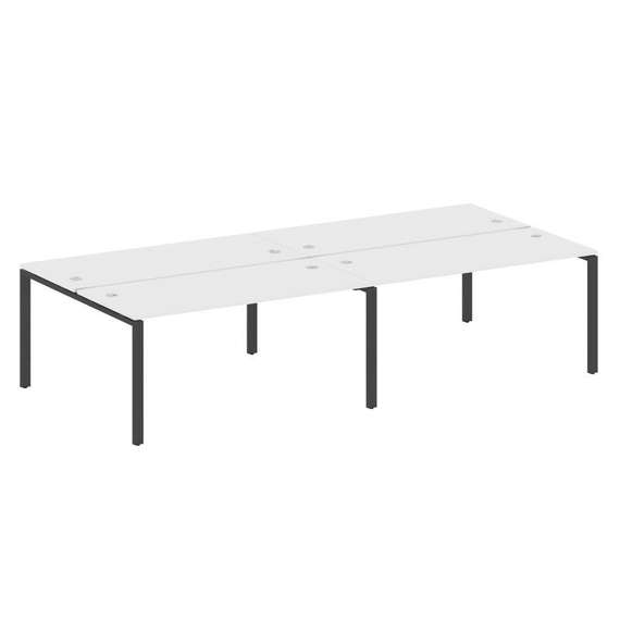 Метал Систем Рабочая станция на 4 места на П-образном м/к БП.СМ-4.4