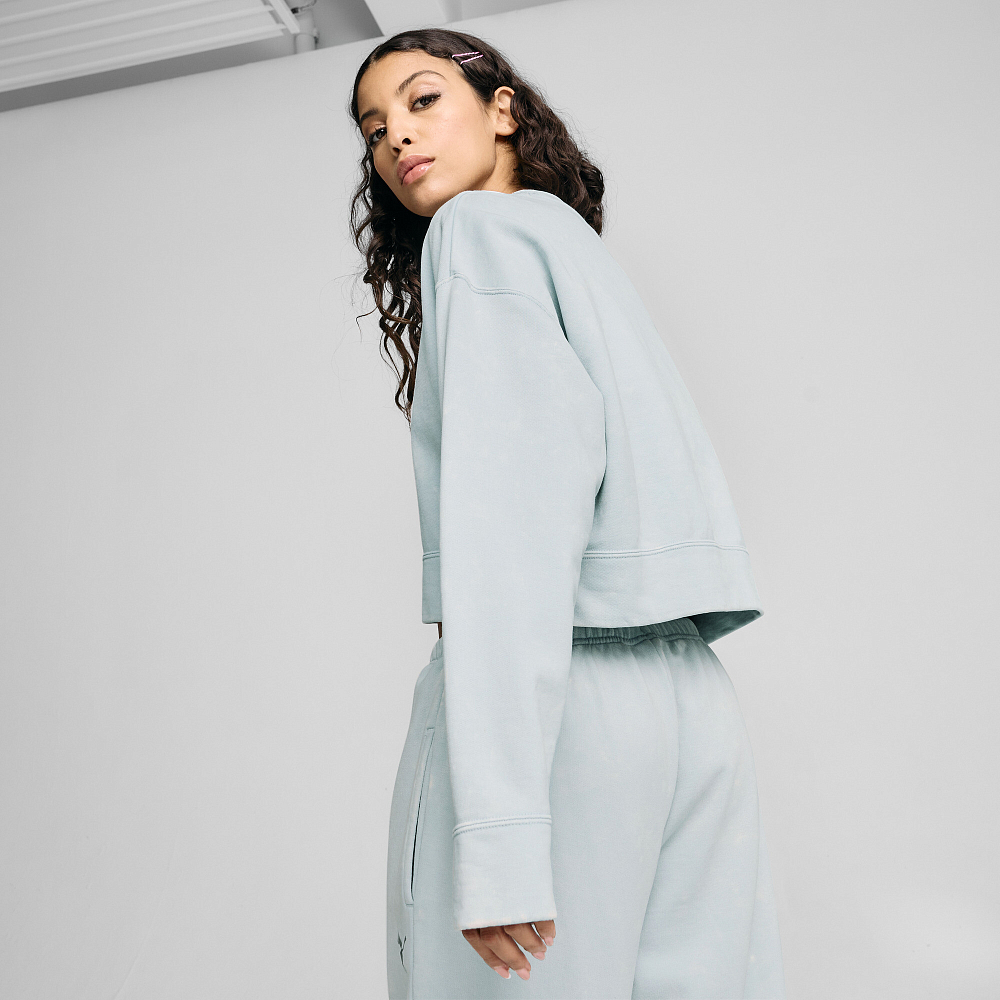Женская толстовка PUMA DARE TO Relaxed Washed Crew