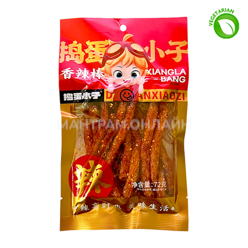 Снек острый Xiangla bang Latiao латяо палочки с кунжутом 72 г