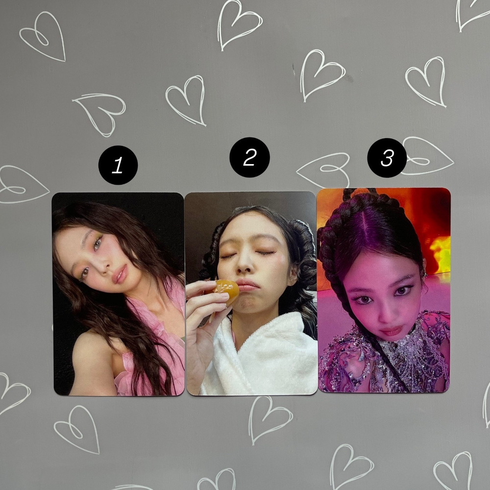 Предзаказные карты Jennie - Ruby [APPLE MUSIC]