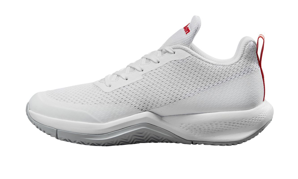 Мужские кроссовки теннисные Wilson Rush Pro Lite - белый