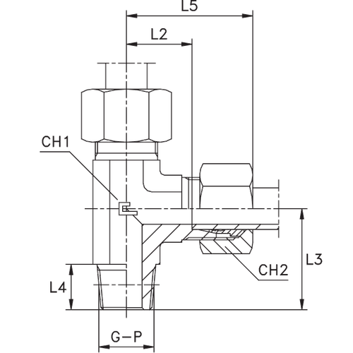 Штуцер FLC DL10 NPT 1/4 (в сборе)