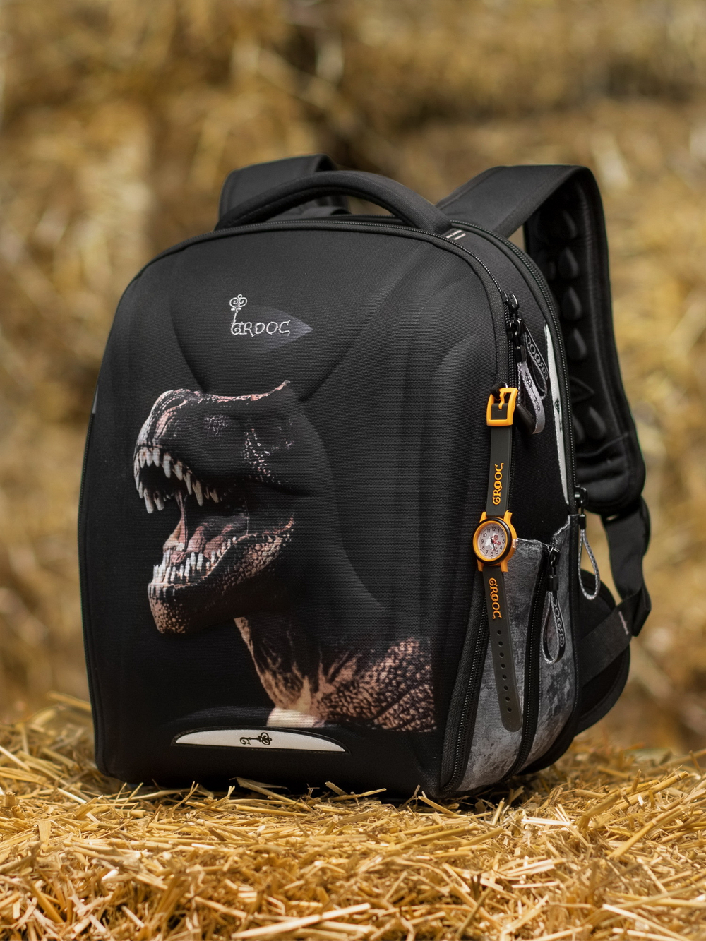Ранец GROOC 7mini-028 + пенал + мешок + часы