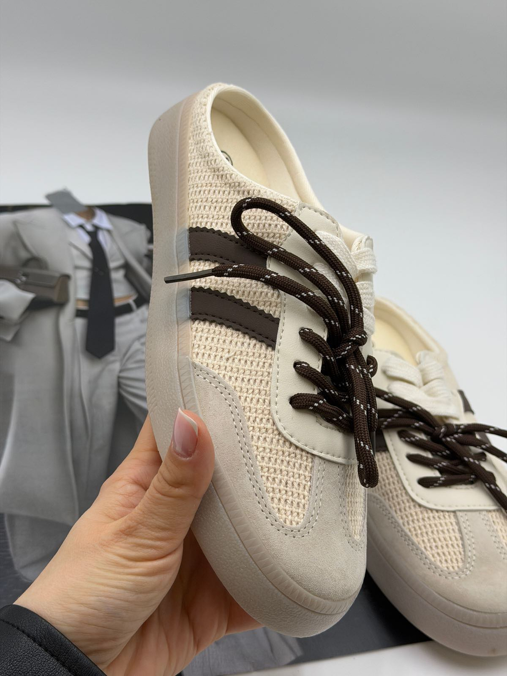 Сабо-кеды женские натуральная кожа арт. PDH 385-2 цвет "бежевый"